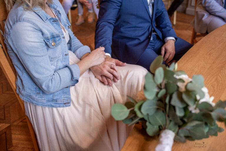 Trauung Rastede Palais Brautpaar Detail