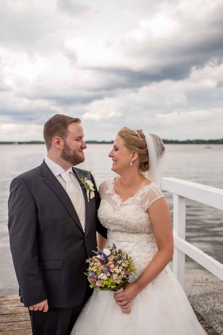 Brautpaar Fotoshooting Bad Zwischenahn Steg
