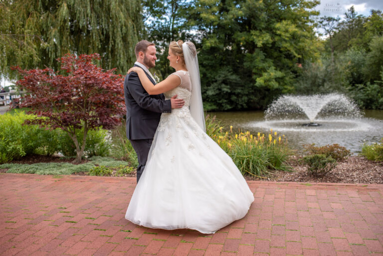 Brautpaar Fotoshooting Bad Zwischenahn Tanz