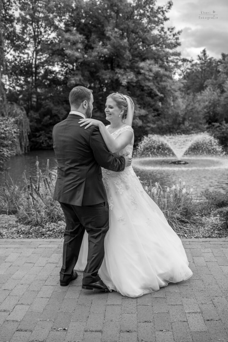 Brautpaar Fotoshooting Bad Zwischenahn Tanz