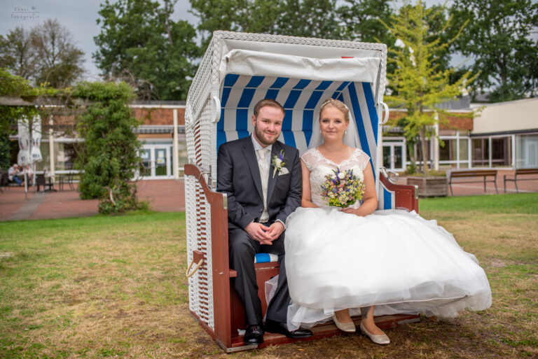 Brautpaar Strandkorb Bad Zwischenahn
