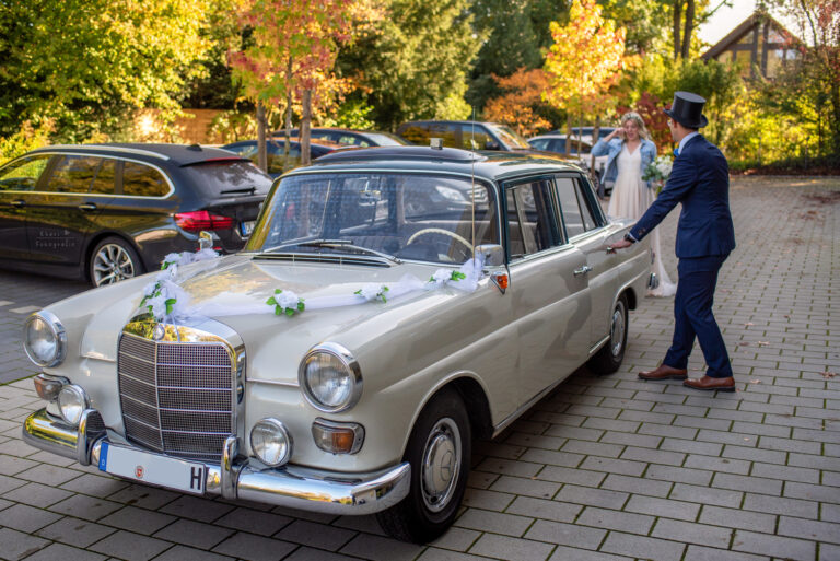 Brautauto Mercedes Chauffeur
