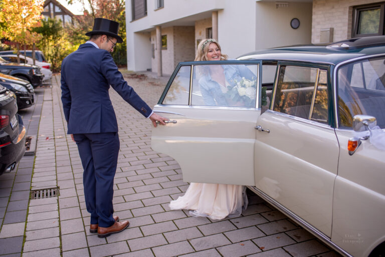 Brautauto Mercedes Chauffeur