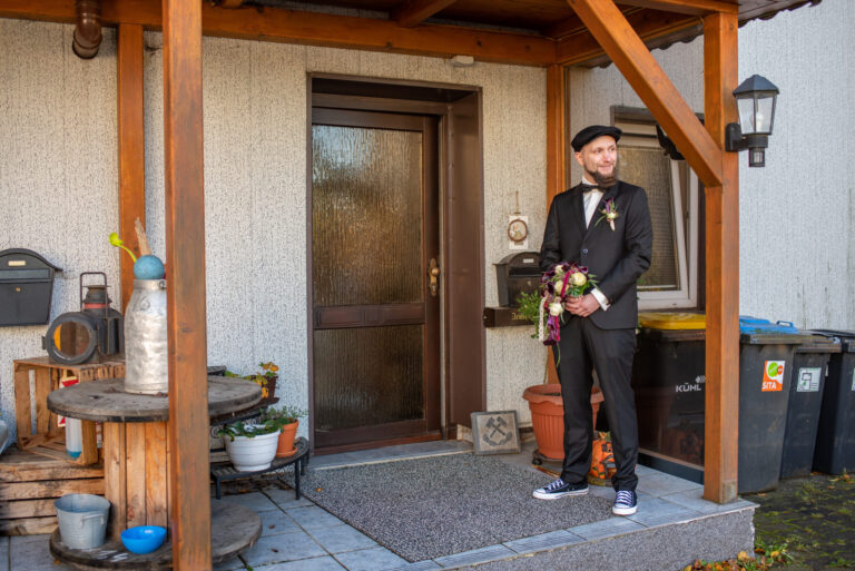 Hochzeit Erste Begegnung Brautpaar