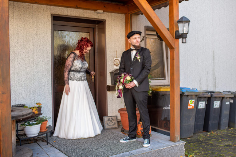 Hochzeit Erste Begegnung Brautpaar