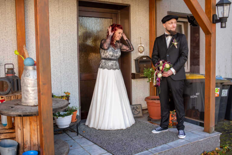 Hochzeit Erste Begegnung Brautpaar