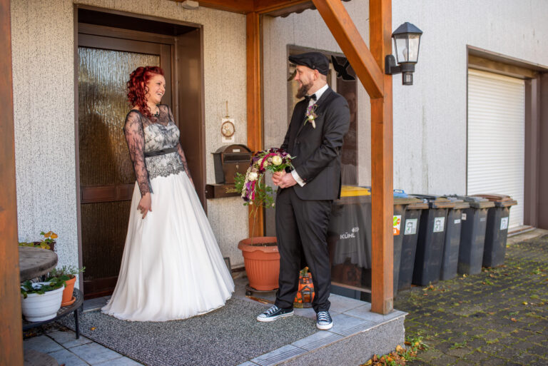 Hochzeit Erste Begegnung Brautpaar