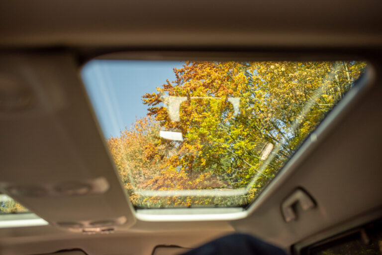Hochzeit Brautauto Fahrt Natur