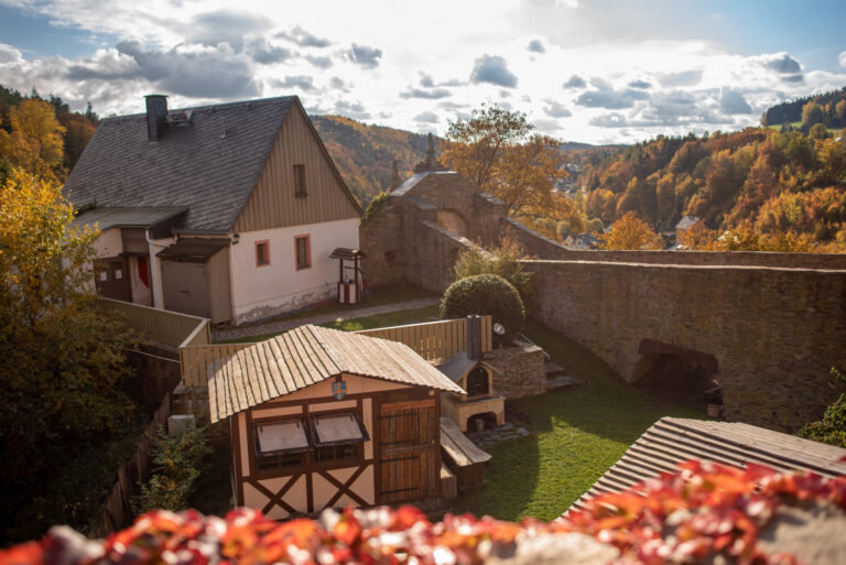 Hochzeit Burg Scharfenstein Hof