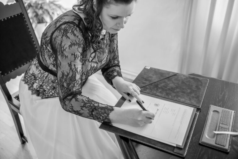 Trauung Burg Scharfenstein Braut