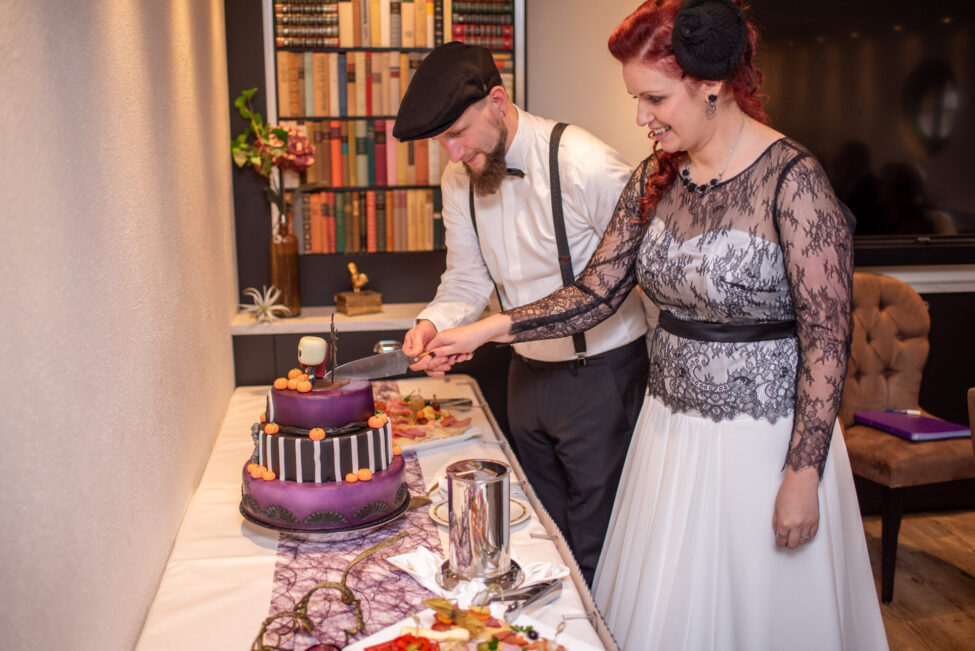 Hochzeit Olbernhau Saigerhütte Hochzeitsstorte Torteneck