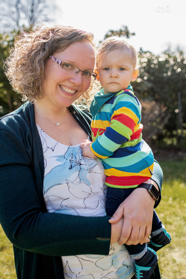 Familienshooting Nethen Portrait Mutter Kind