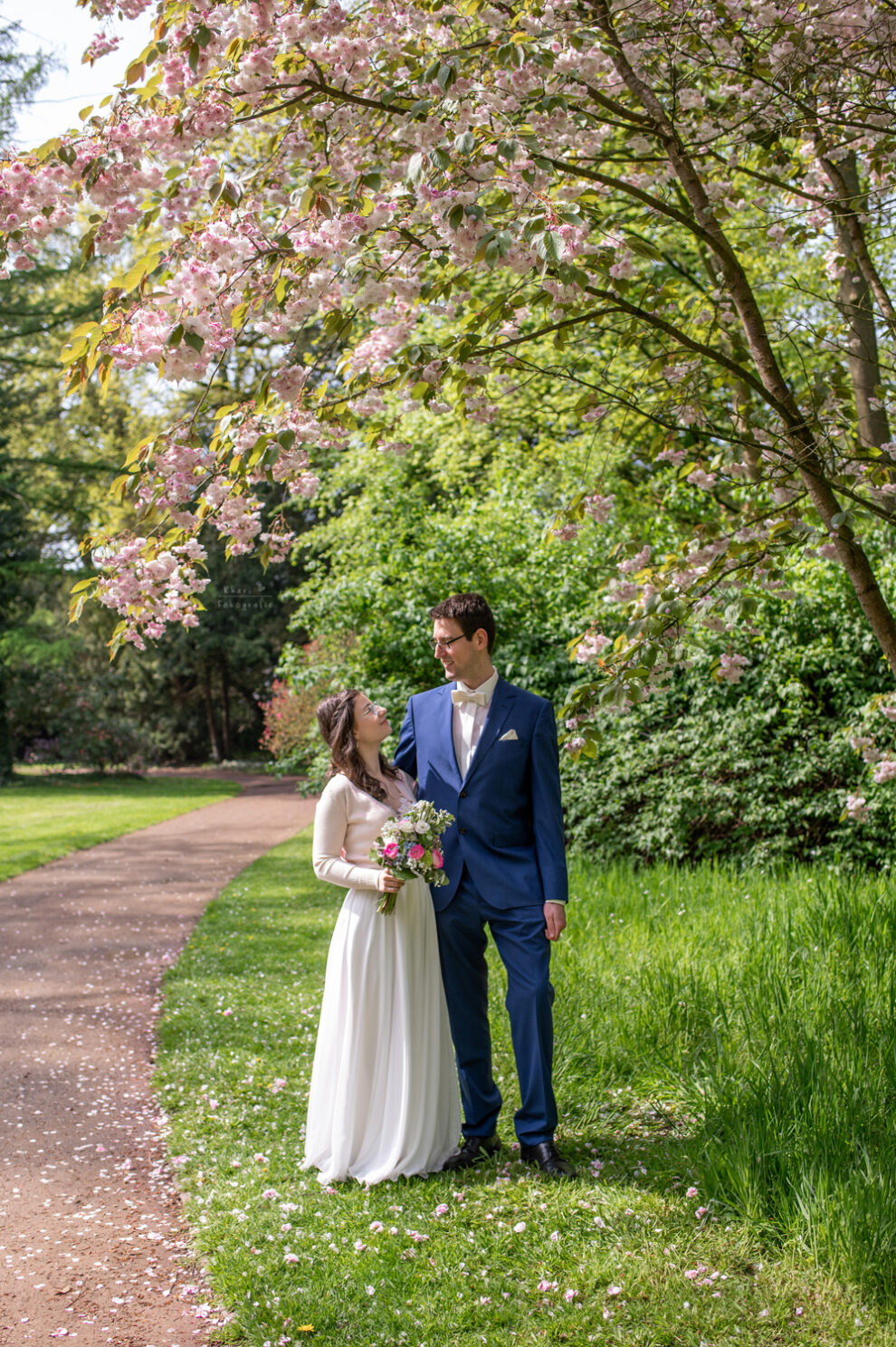 Hochzeit Oldenburg Schlossgarten Fotoshooting