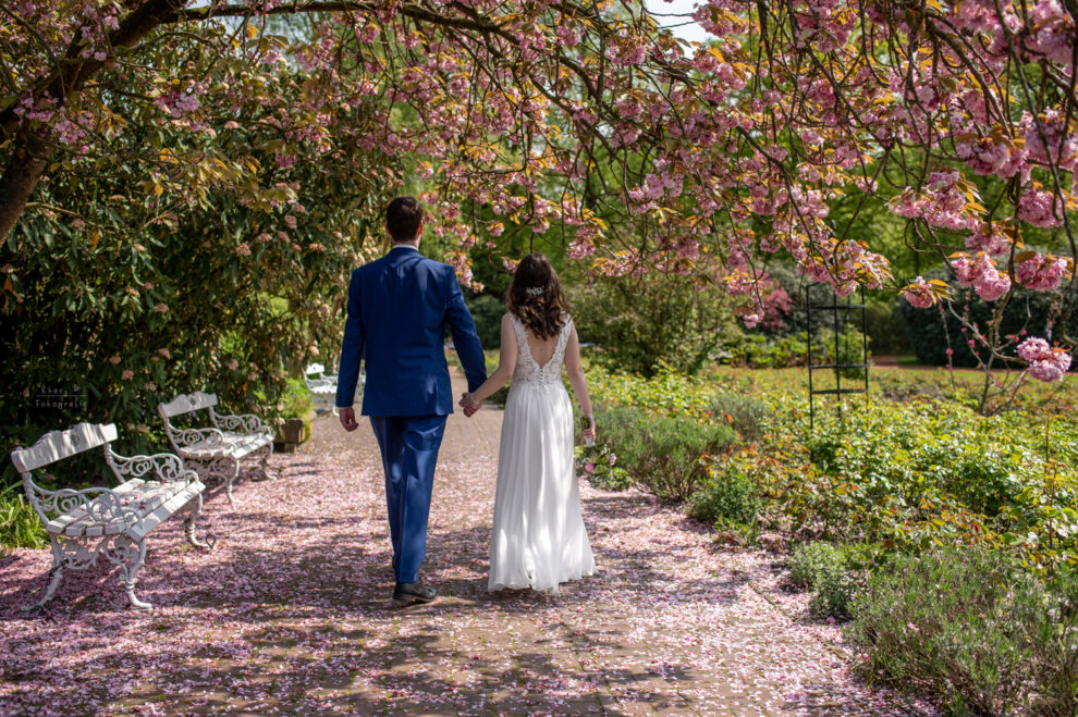 Hochzeit Oldenburg Schlossgarten Fotoshooting