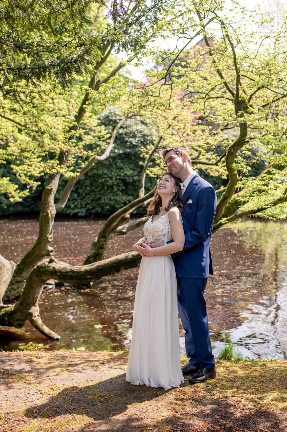 Hochzeit Oldenburg Schlossgarten Fotoshooting
