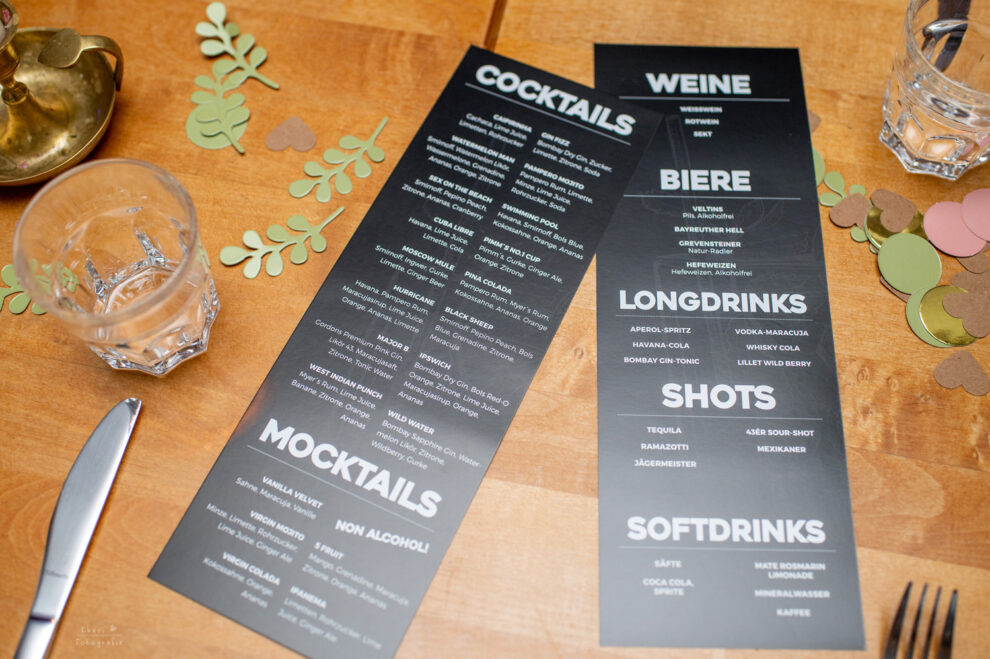 Hochzeit Oldenburg Patio Cocktailbar Hochzeitsfeier