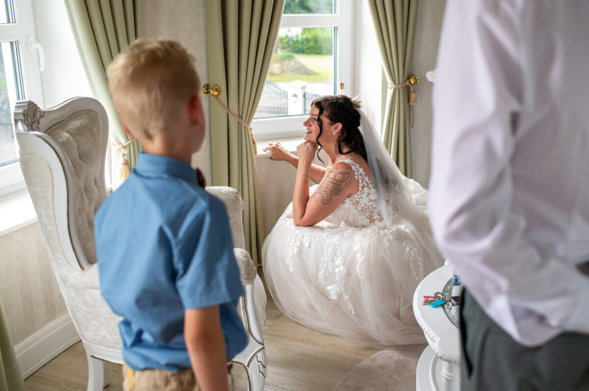 Schloss Köhlmoor Felde Brautstyling