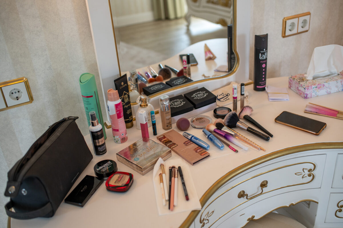 Schloss Köhlmoor Felde Brautstyling