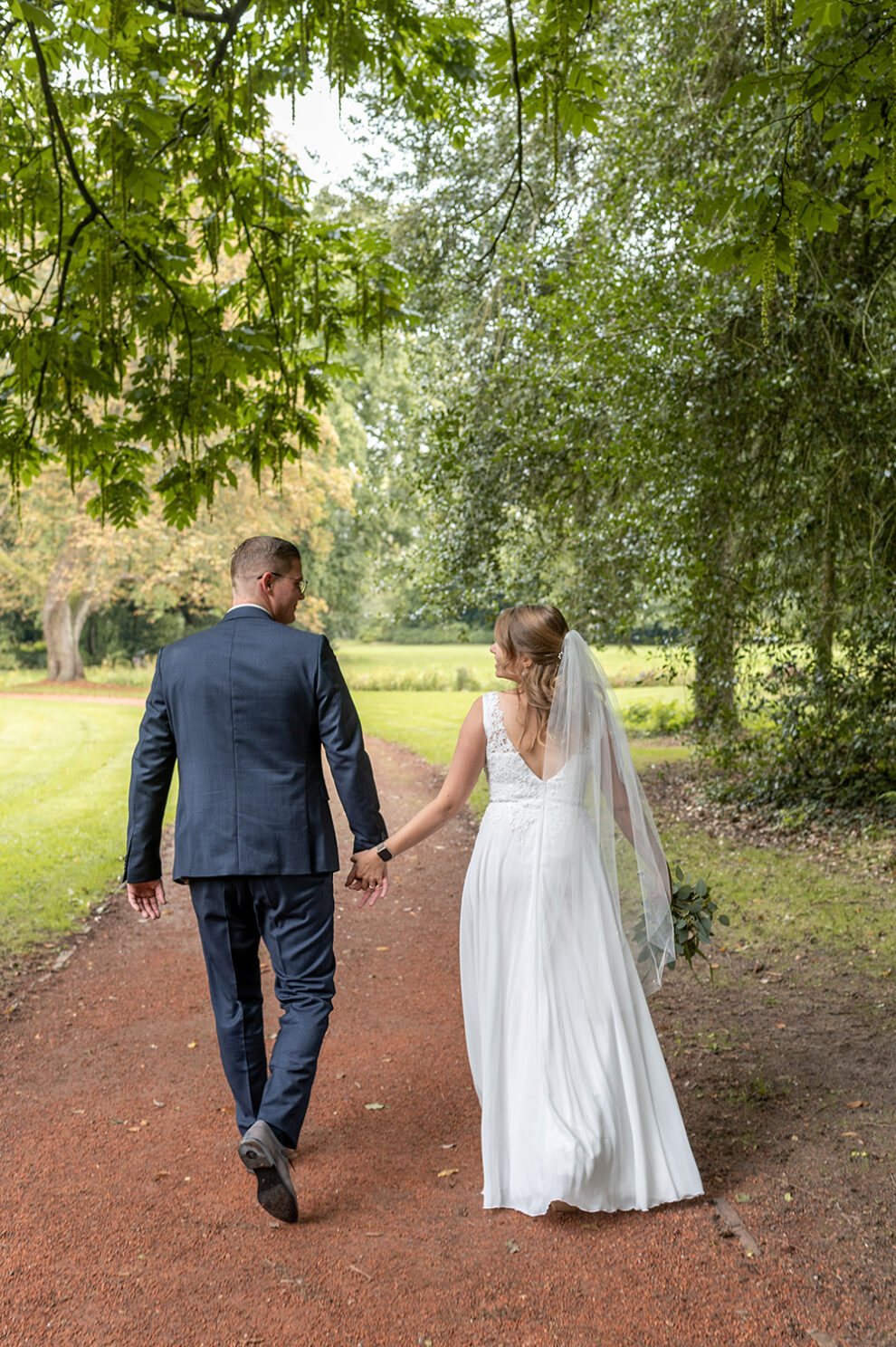 Hochzeit Oldenburg Schlossgarten Fotoshooting