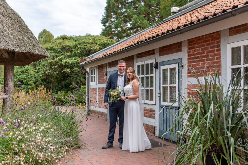 Hochzeit Oldenburg Schlossgarten Fotoshooting
