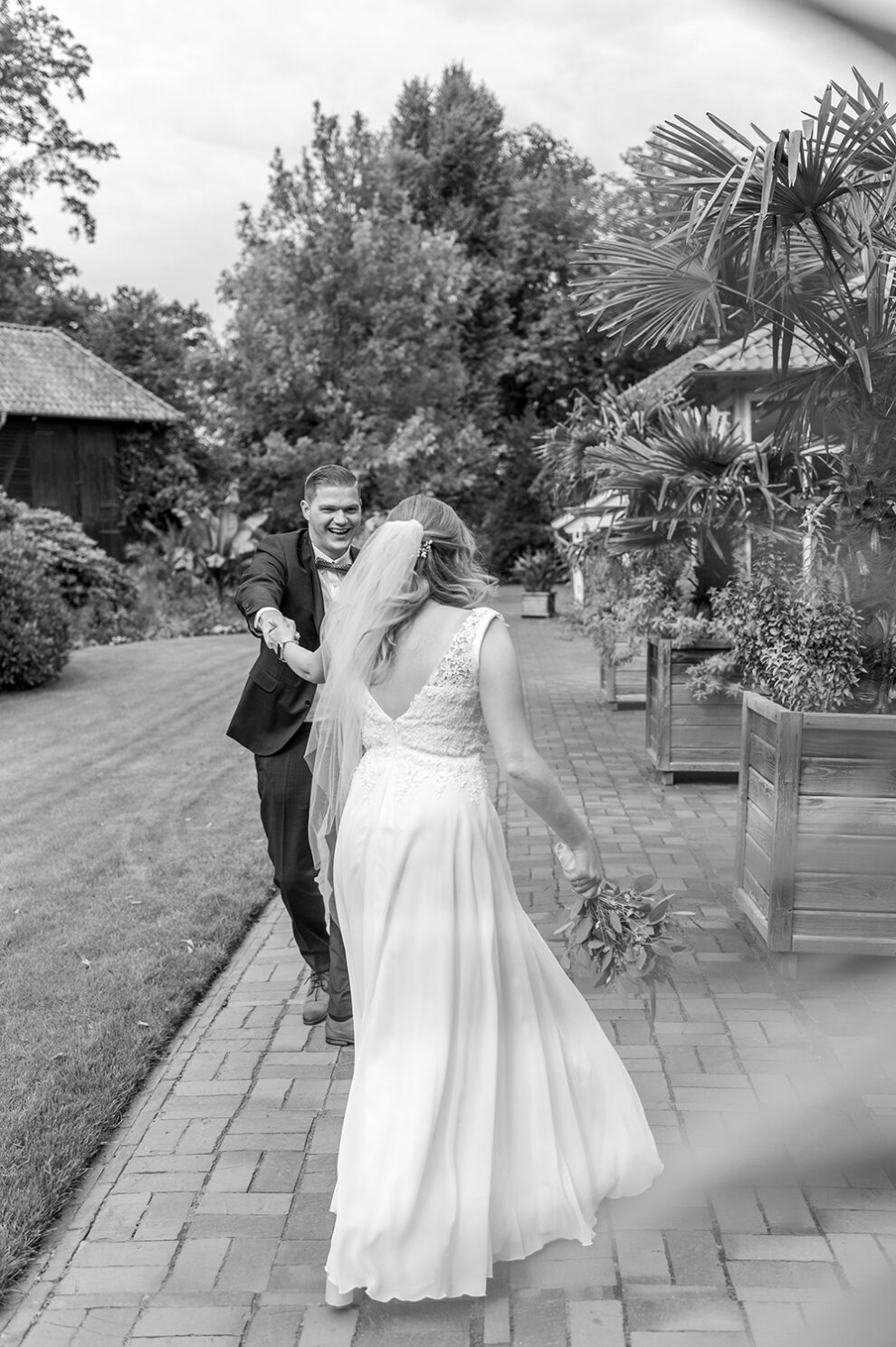 Hochzeit Oldenburg Schlossgarten Fotoshooting